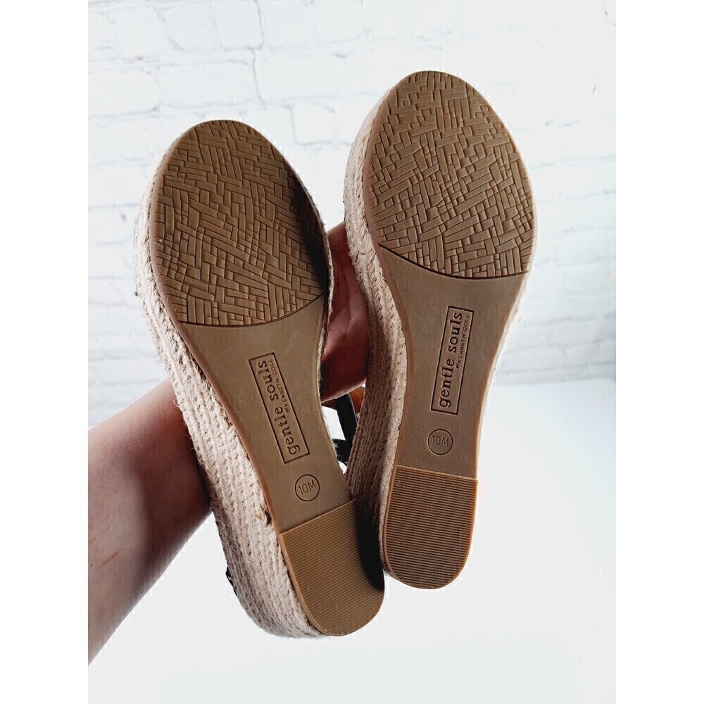 GENTLE Souls by Kenneth Cole Women's Charli Espadrille Wedge Sandals 10 M - Picture 6 of 6
